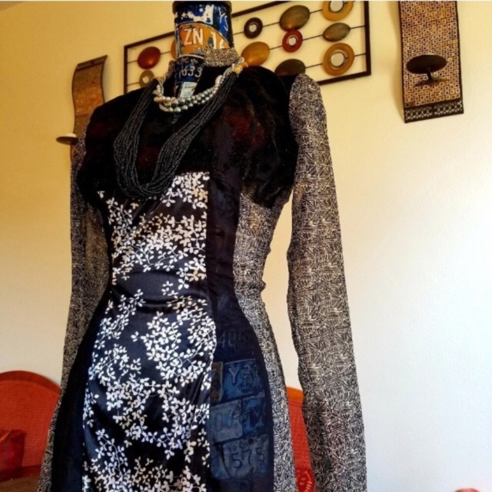 *top only* velvet salwar kameez